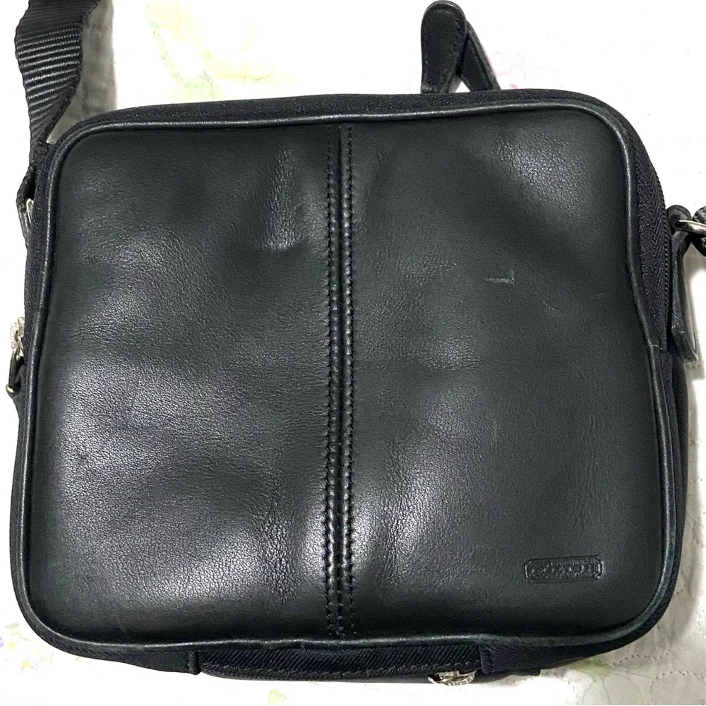 Vintage Coach camera bag